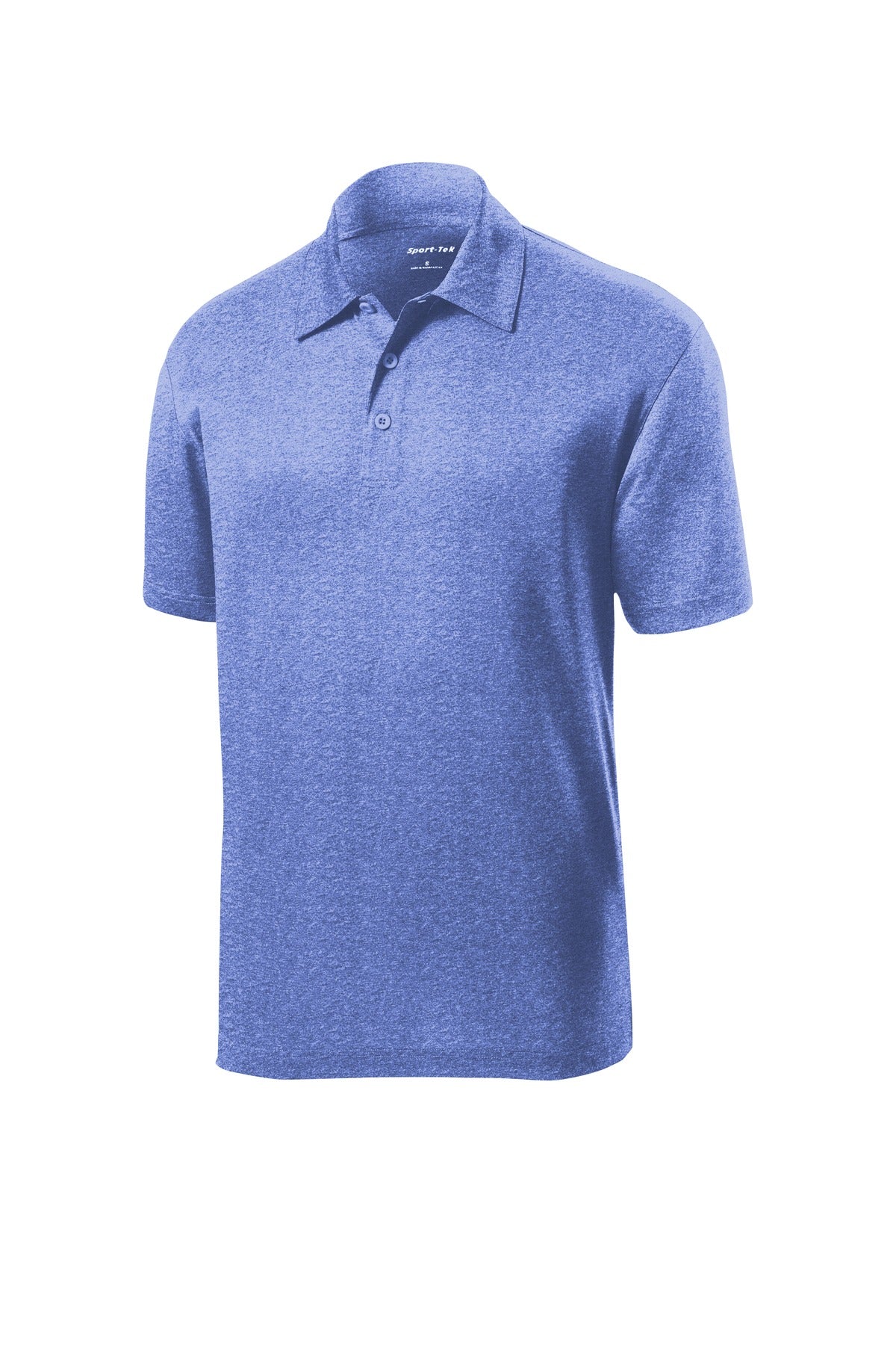 Sport-Tek Heather Contender Polo - True Royal Heather