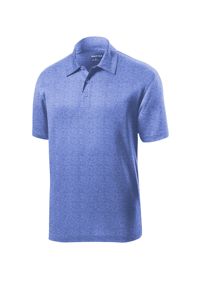 Sport-Tek Heather Contender Polo - True Royal Heather