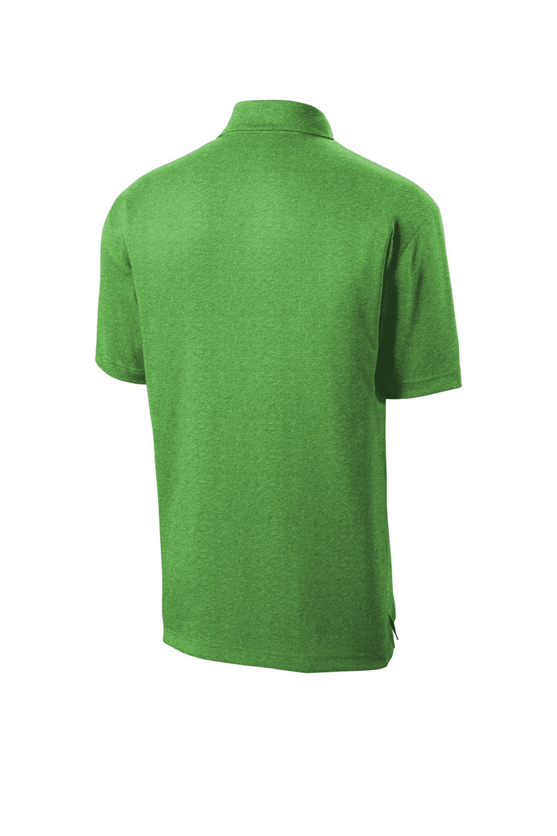 Sport-Tek Heather Contender Polo - Turf Green Heather