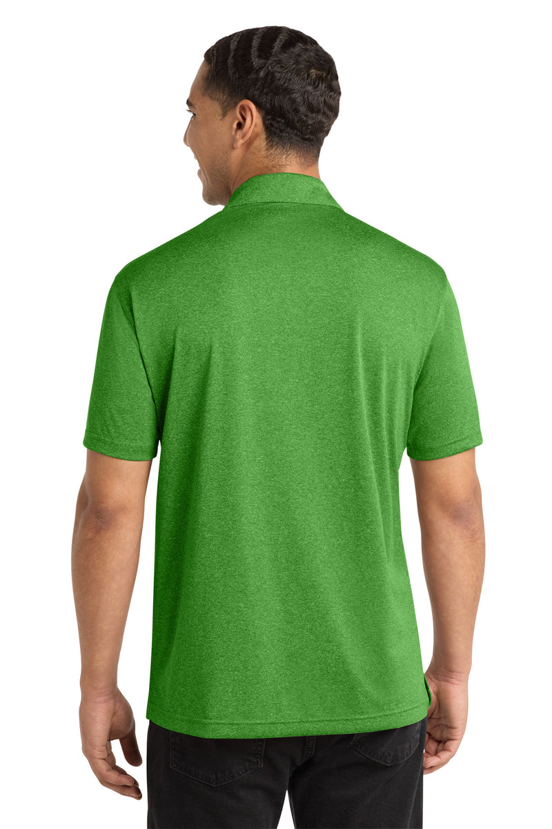 Sport-Tek Heather Contender Polo - Turf Green Heather