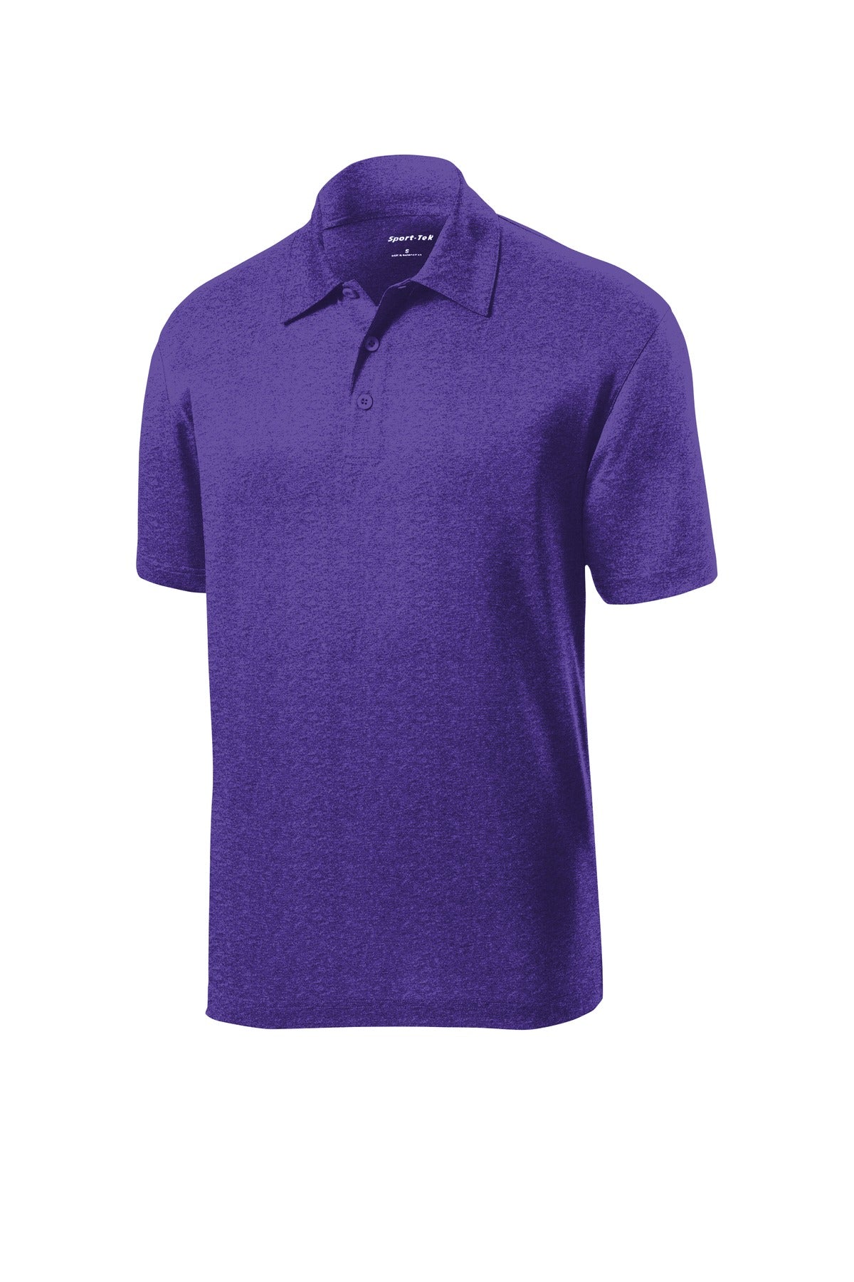 Sport-Tek Heather Contender Polo - Varsity Purple Heather