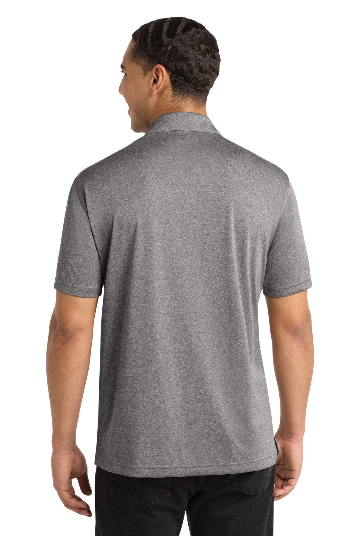 Sport-Tek Heather Contender Polo - Vintage Heather