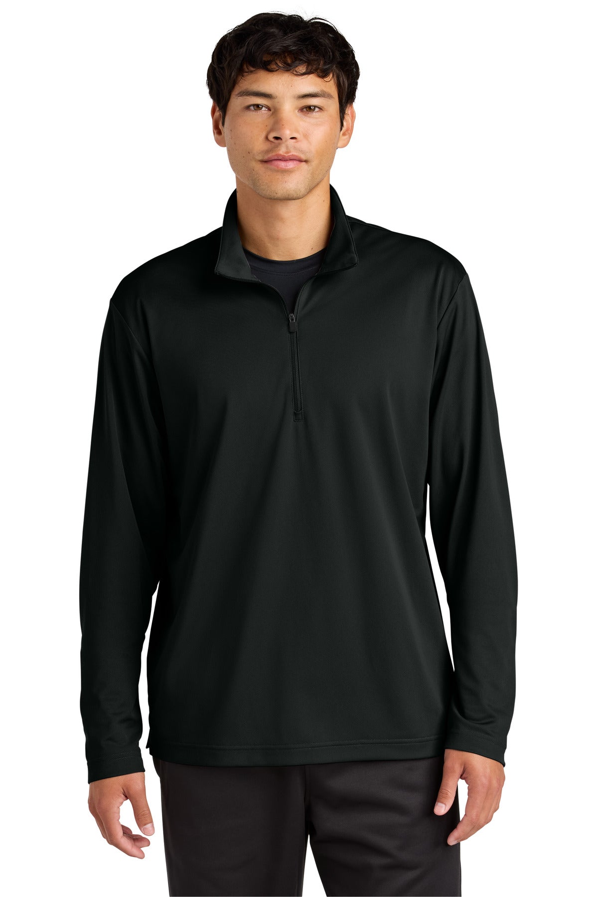 Sport-Tek Micropique Sport-Wick 1/4-Zip - Black