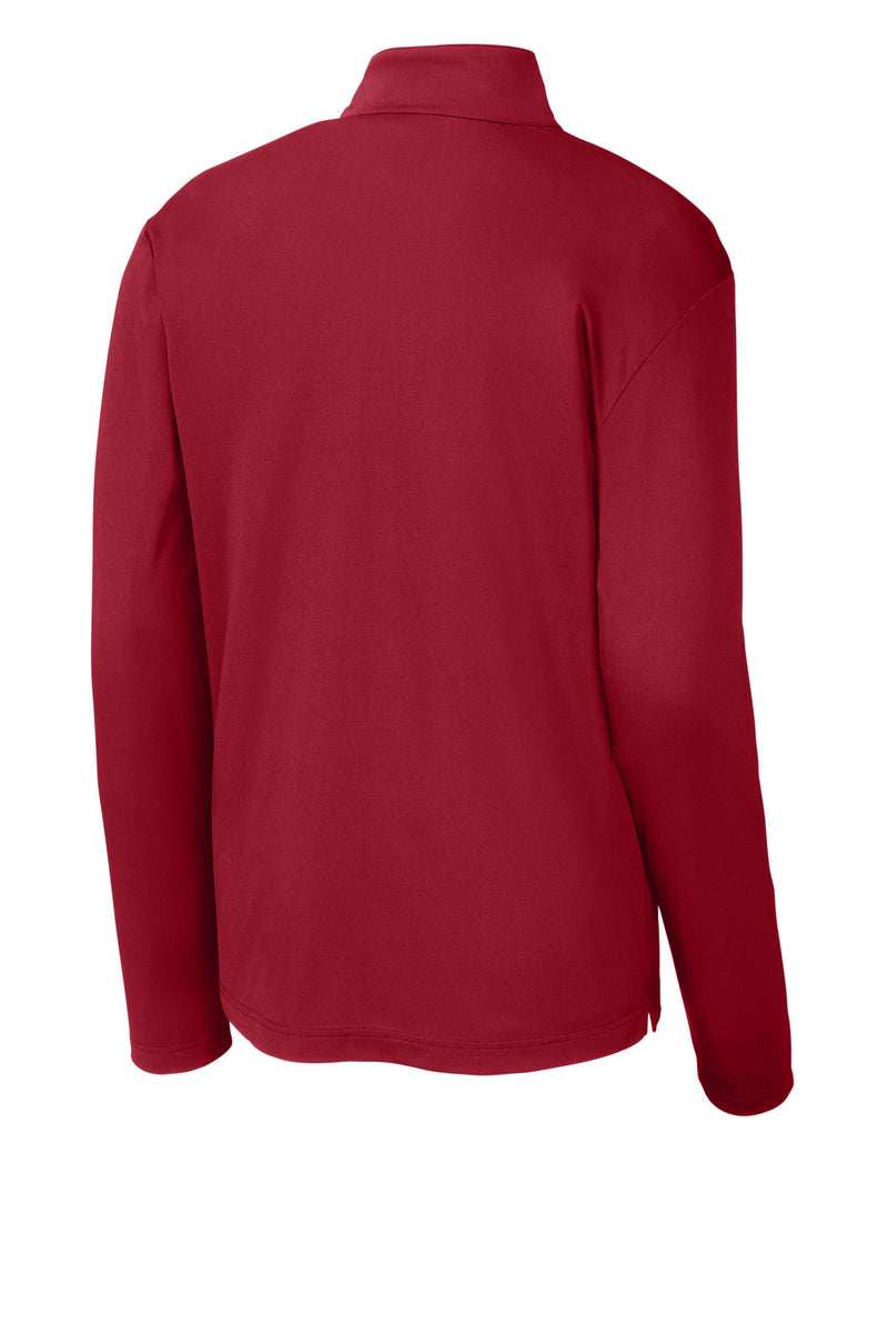 Sport-Tek Micropique Sport-Wick 1/4-Zip - Deep Red