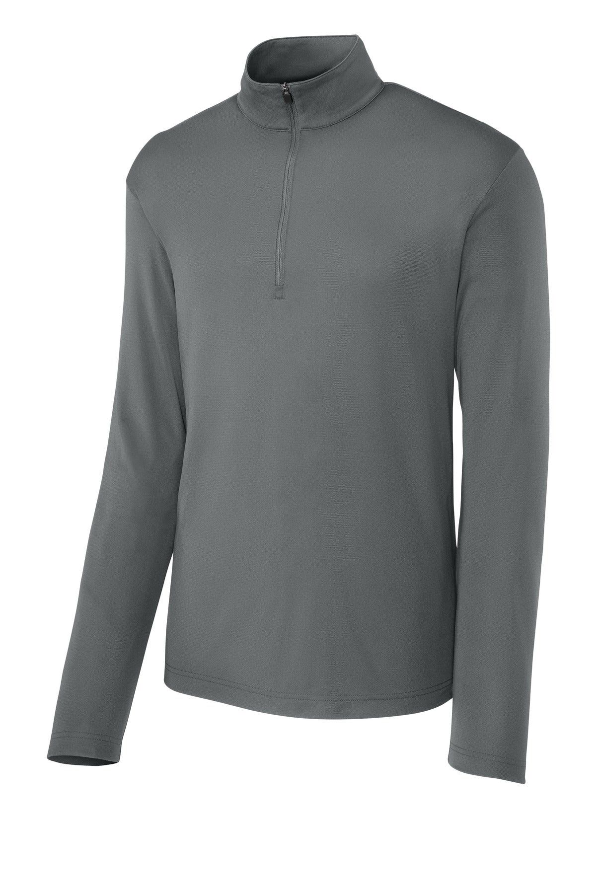 Sport-Tek Micropique Sport-Wick 1/4-Zip - Grey Concrete