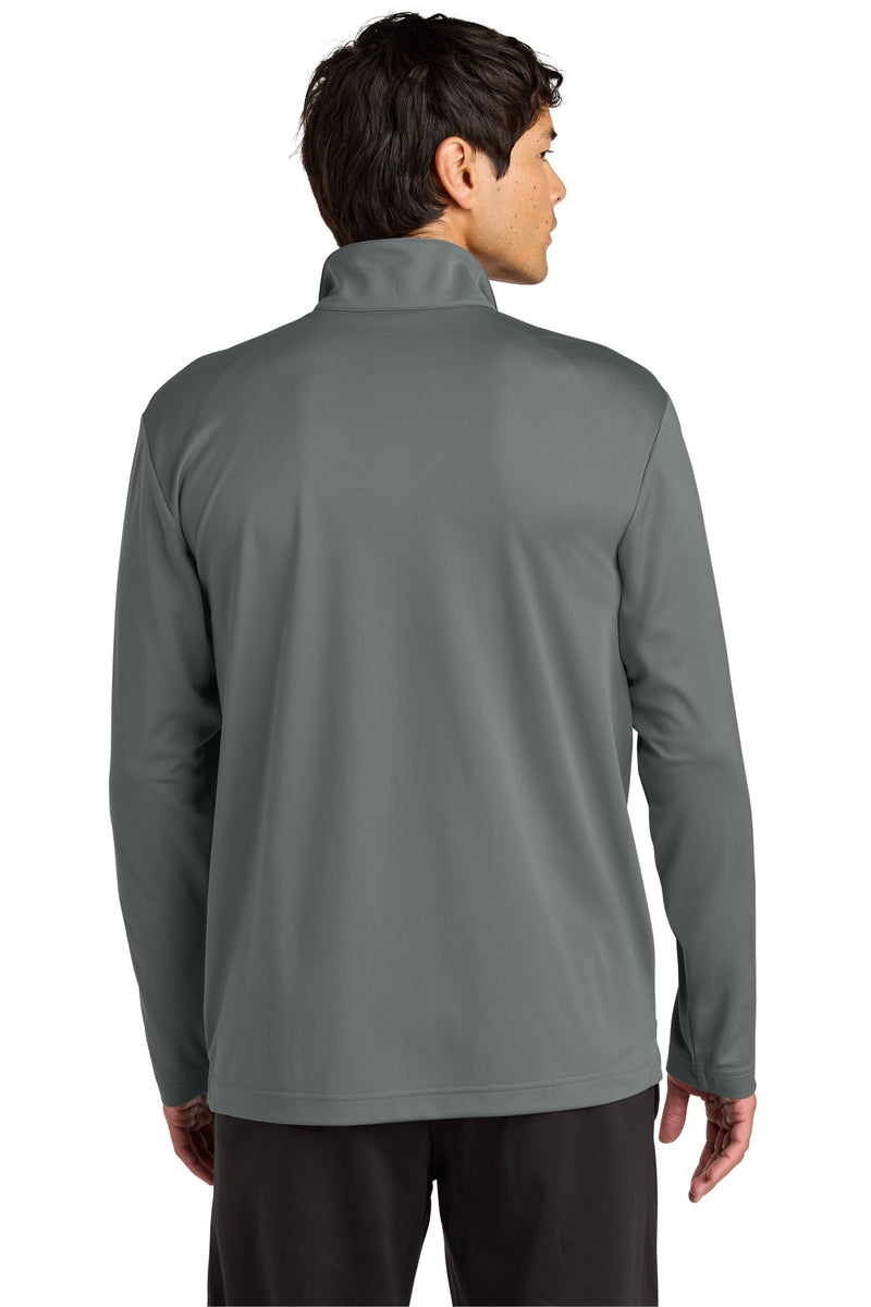 Sport-Tek Micropique Sport-Wick 1/4-Zip - Grey Concrete