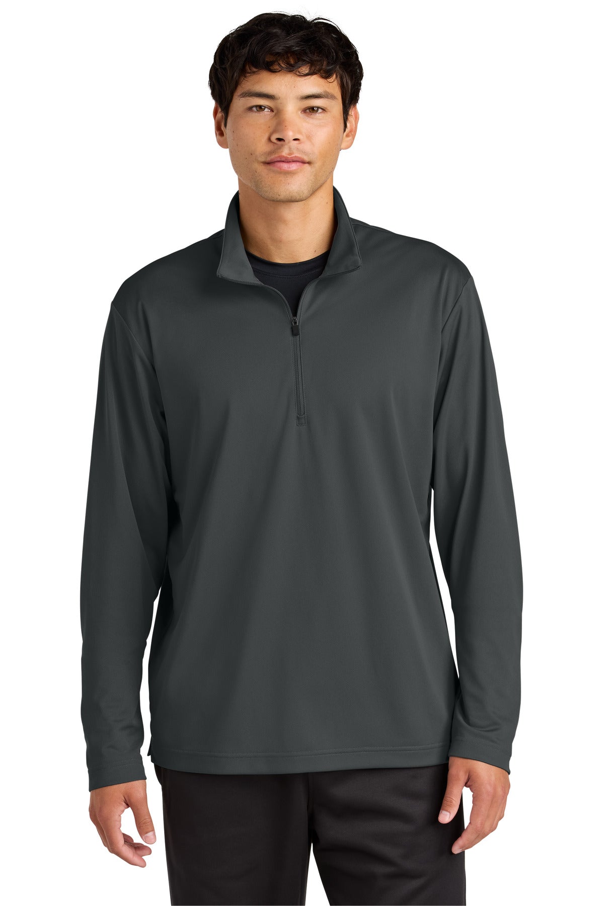 Sport-Tek Micropique Sport-Wick 1/4-Zip - Iron Grey