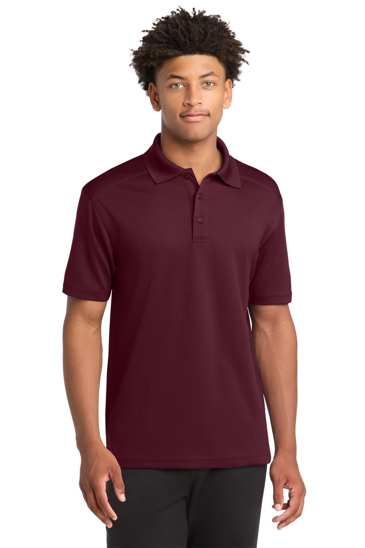 Sport-Tek PosiCharge Micro-Mesh Polo - Maroon