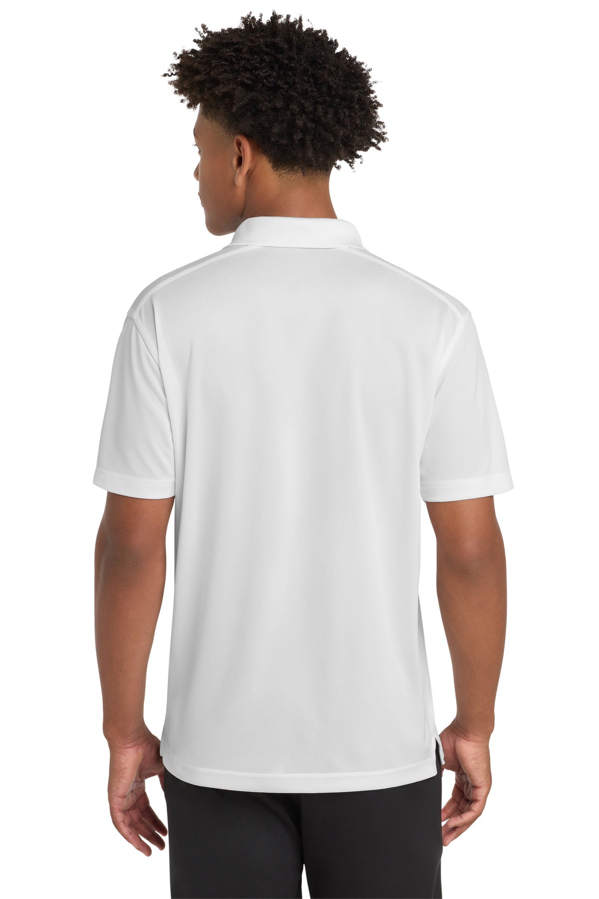 Sport-Tek PosiCharge Micro-Mesh Polo - White