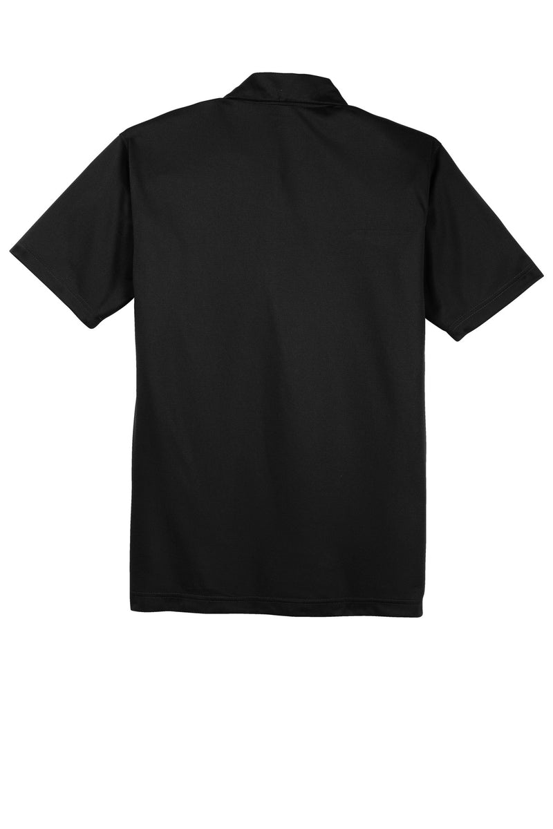 Sport-Tek PosiCharge Active Textured Polo - Black