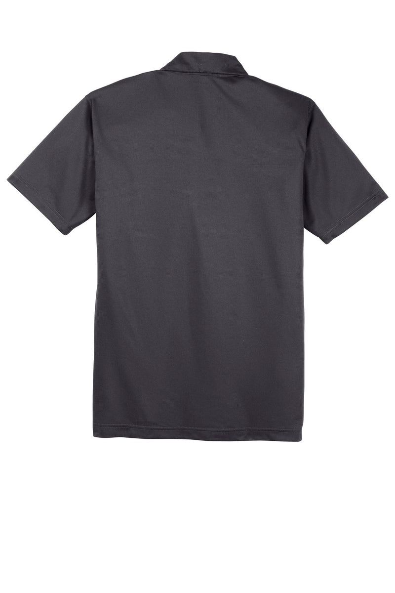 Sport-Tek PosiCharge Active Textured Polo - Iron Grey