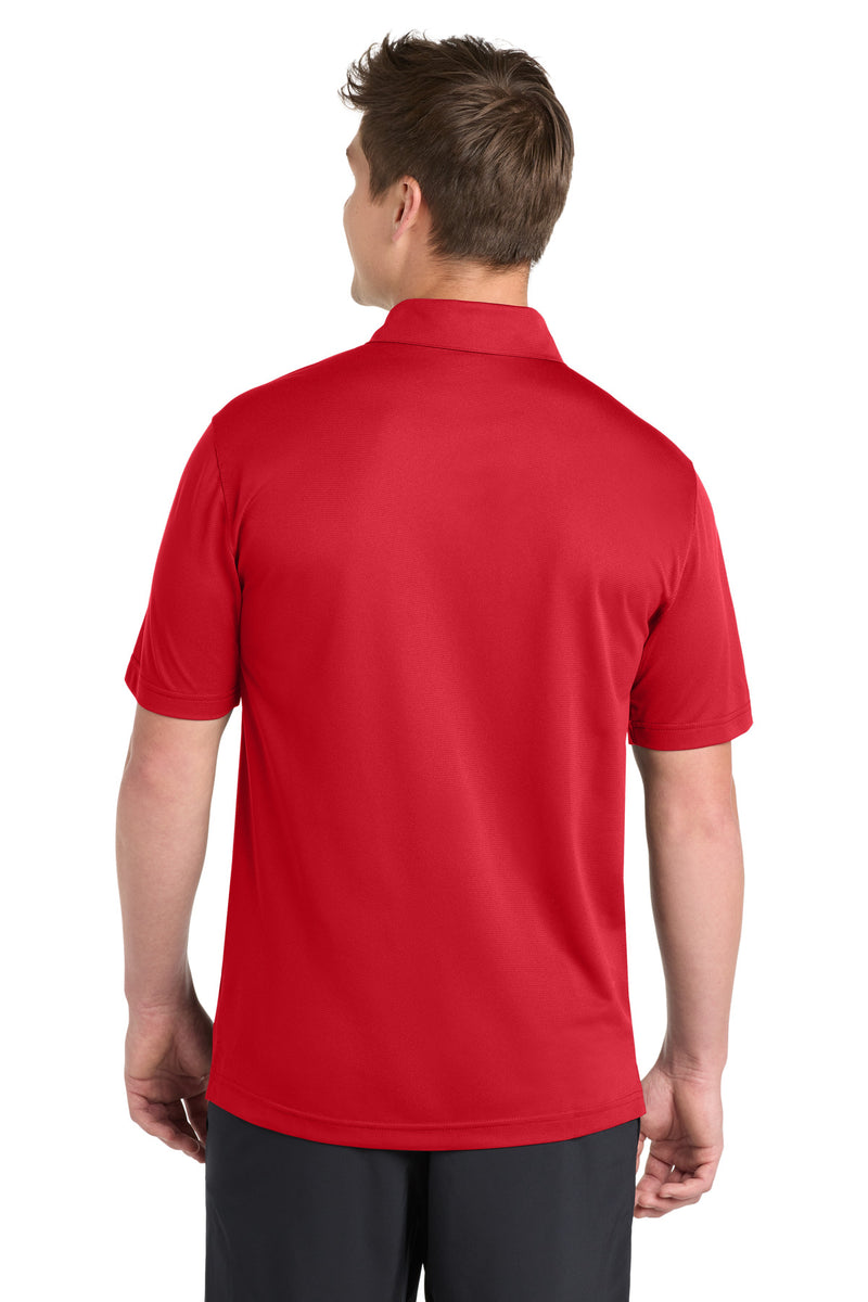 Sport-Tek PosiCharge Active Textured Polo - True Red
