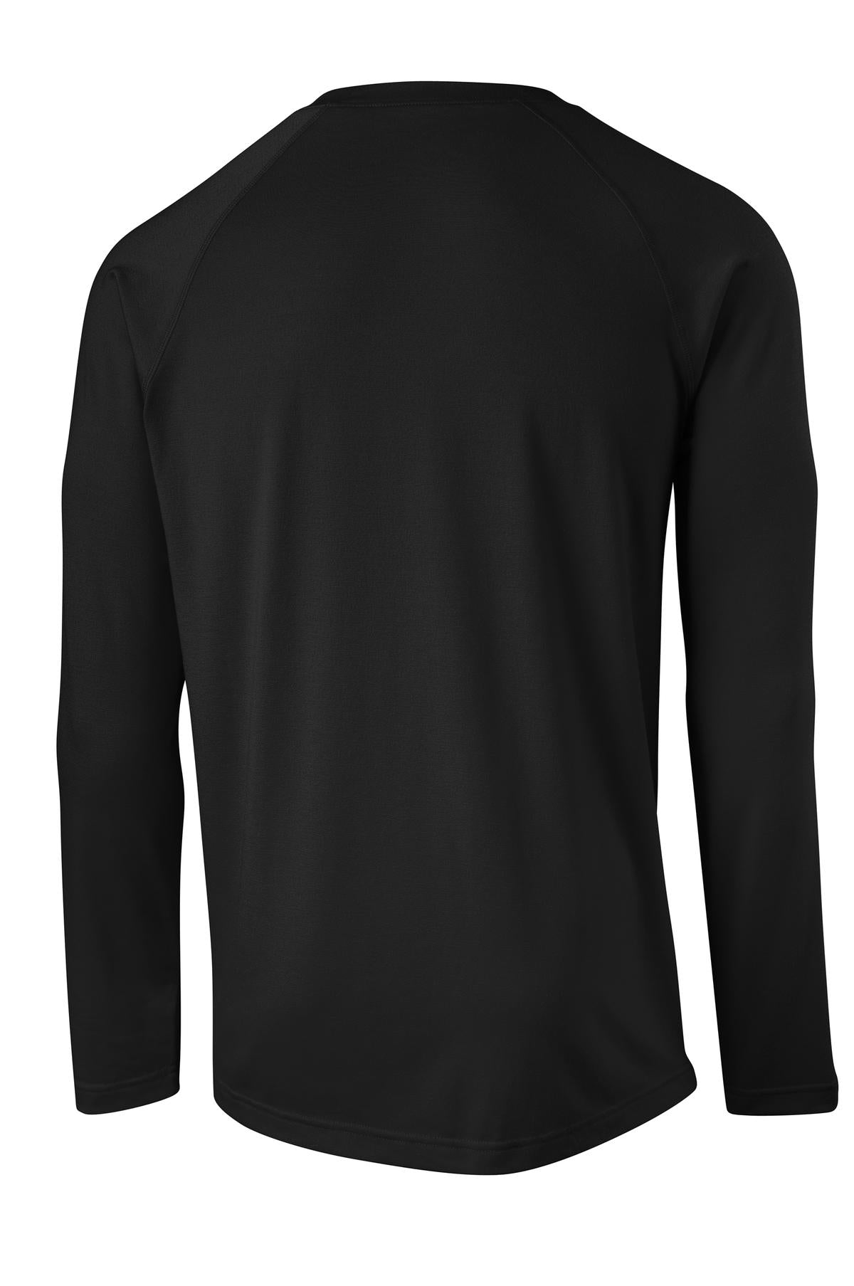 Sport-Tek  Long Sleeve Ultimate Performance Crew - Black