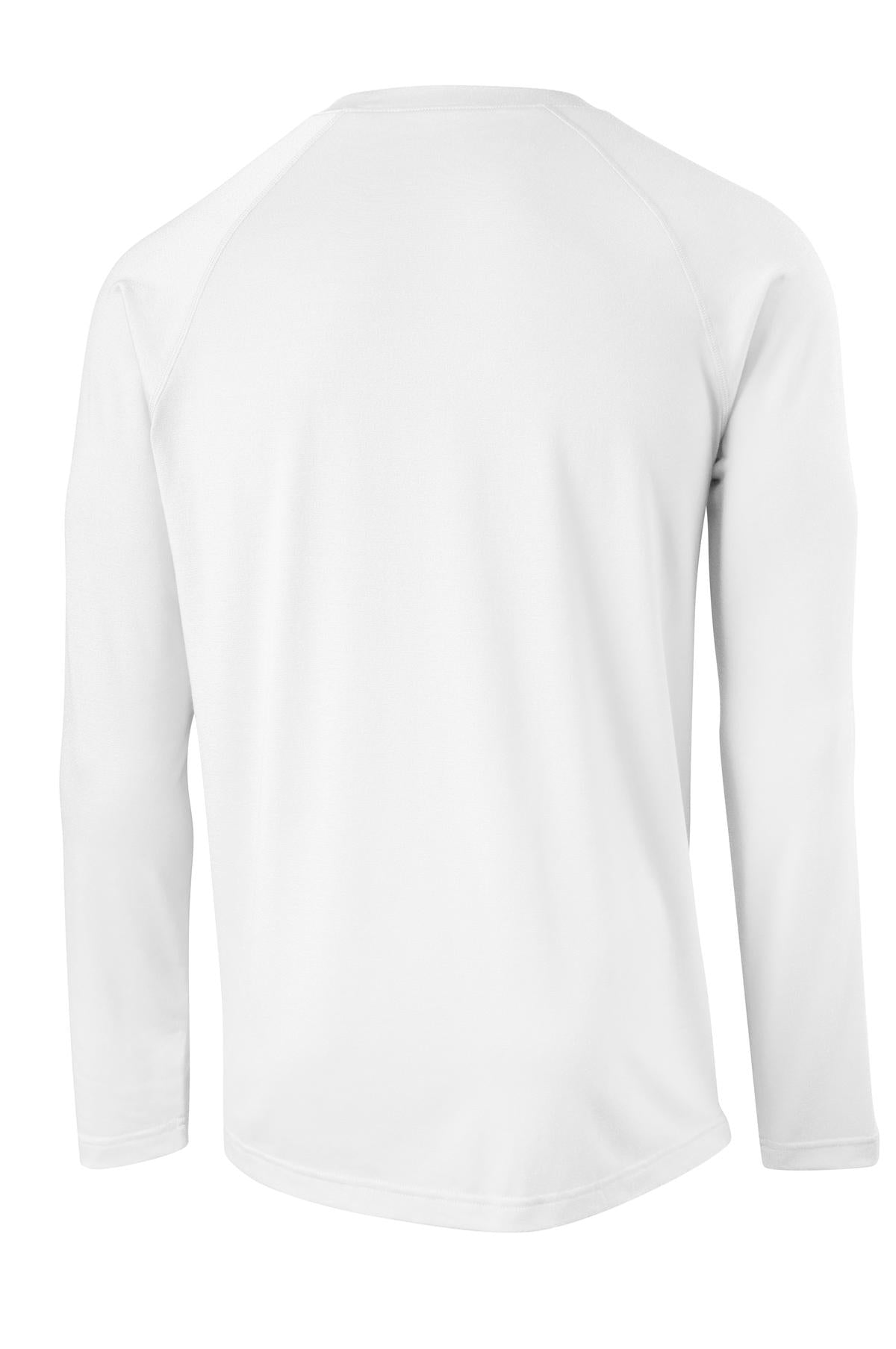 Sport-Tek  Long Sleeve Ultimate Performance Crew - White