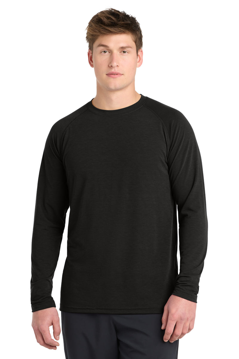 Sport-Tek  Long Sleeve Ultimate Performance Crew - Black