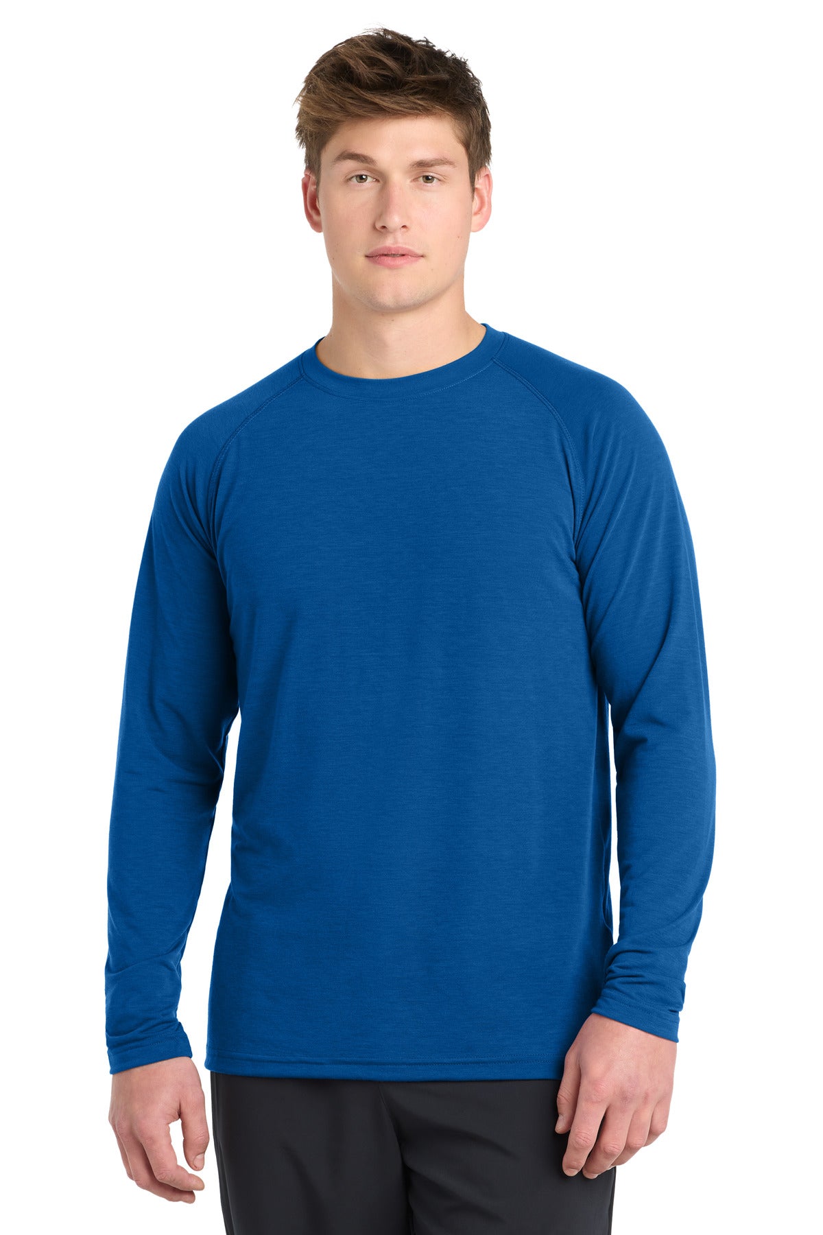Sport-Tek  Long Sleeve Ultimate Performance Crew - True Royal