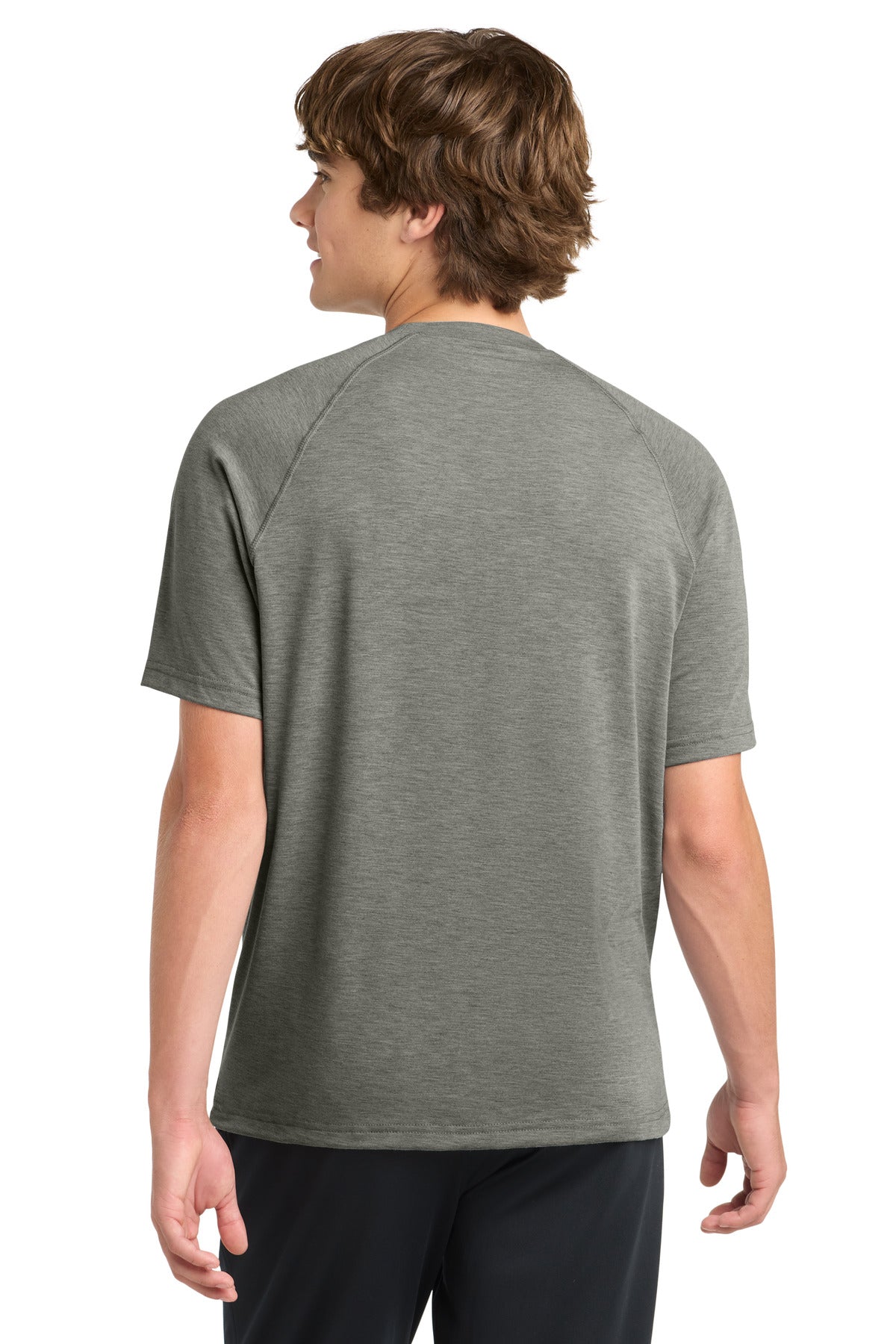 Sport-Tek Ultimate Performance Crew - Heather Grey