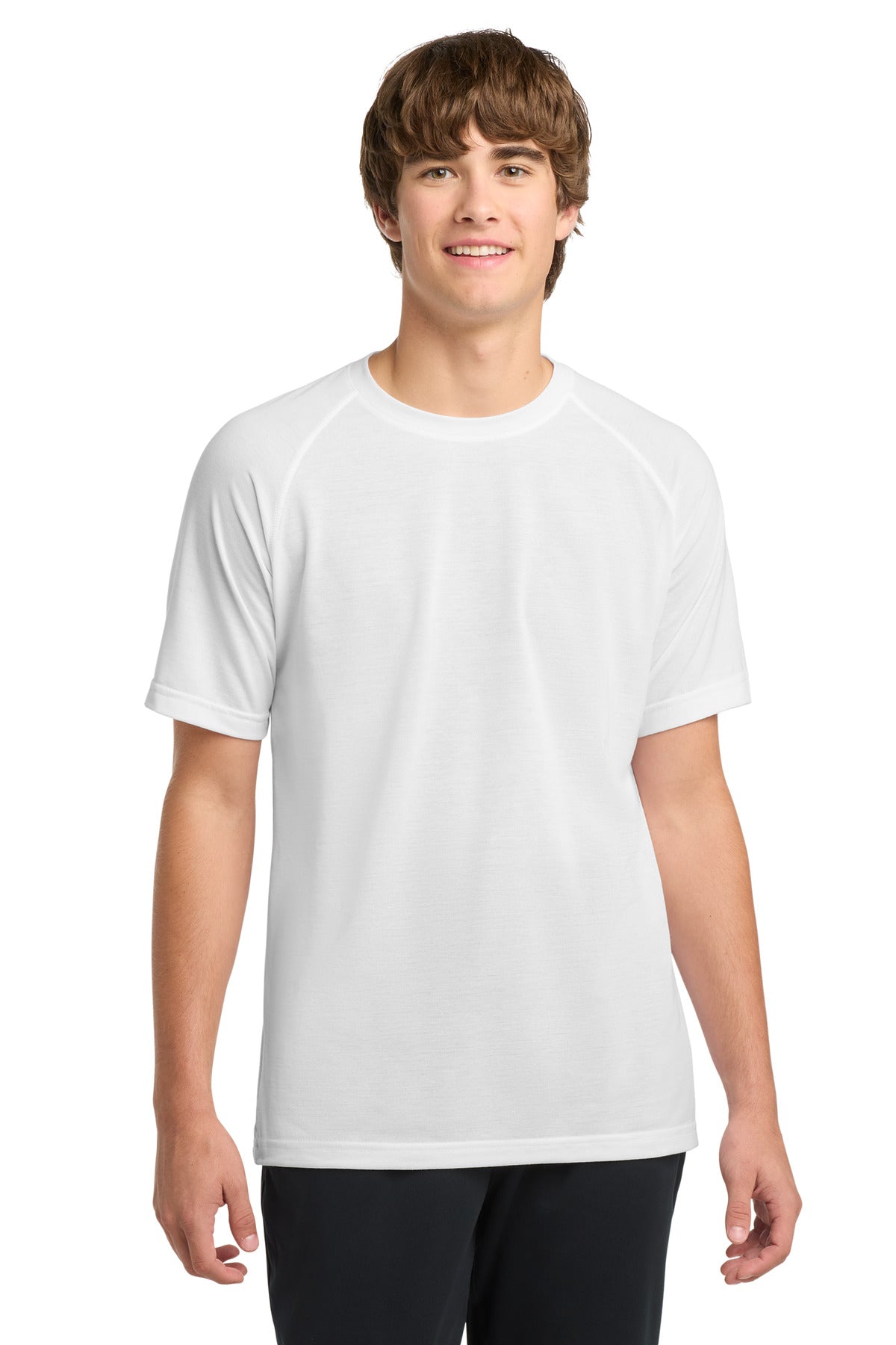 Sport-Tek Ultimate Performance Crew - White