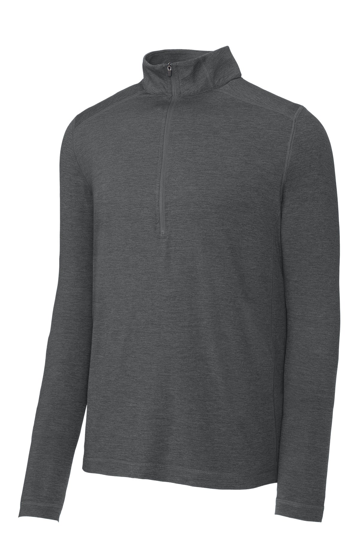 Sport-Tek  Exchange 1.5 Long Sleeve 1/2-Zip - Graphite Heather