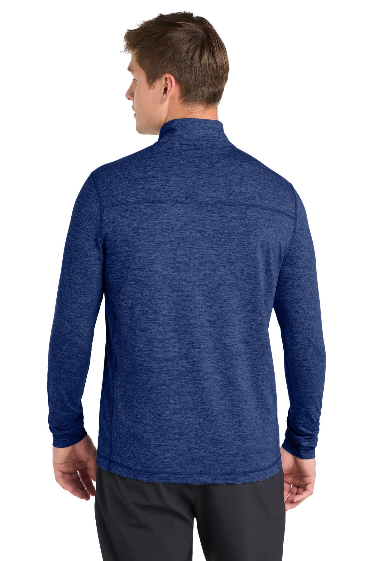 Sport-Tek  Exchange 1.5 Long Sleeve 1/2-Zip - True Royal Heather