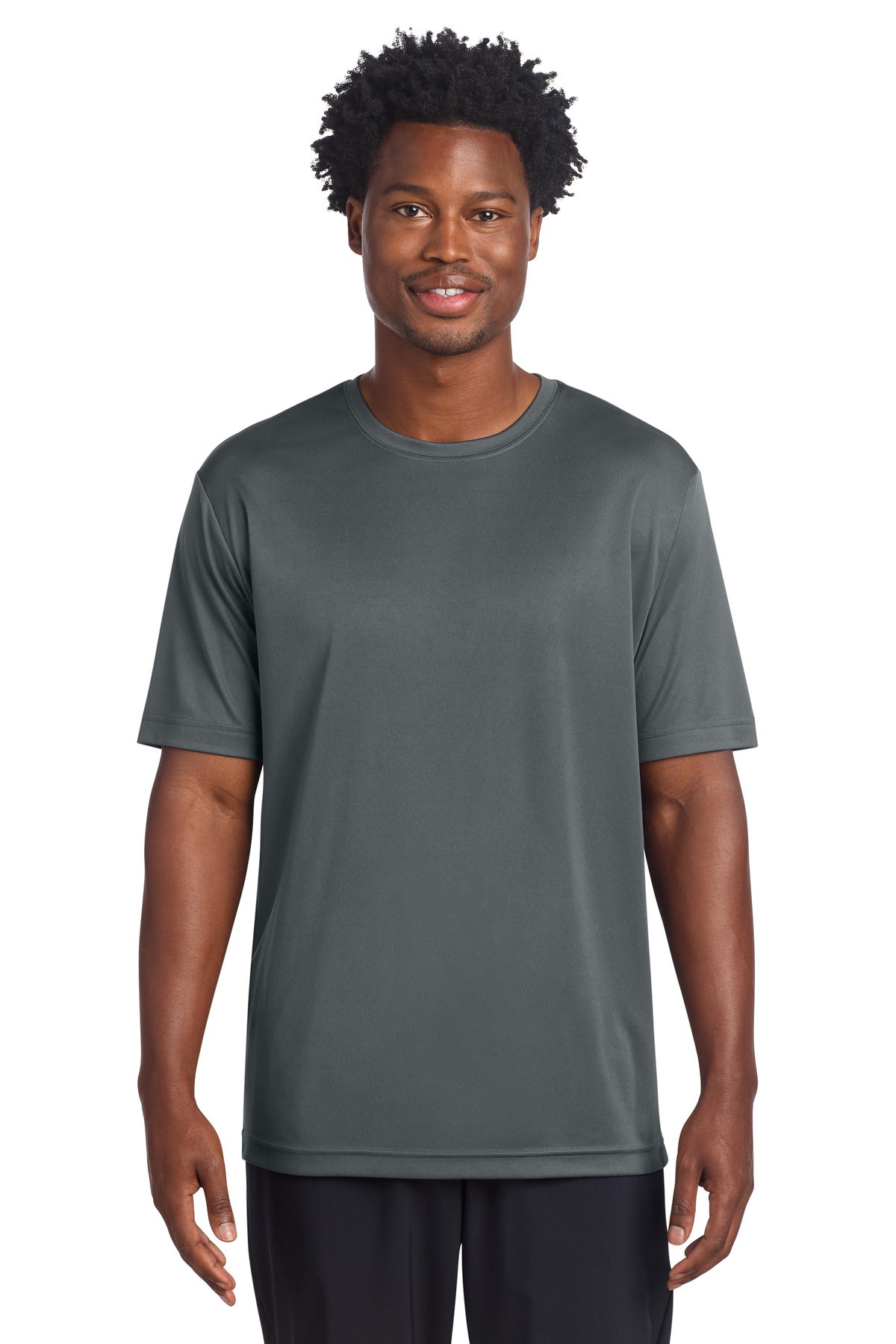 Sport-Tek PosiCharge Re-Compete Tee - Iron Grey