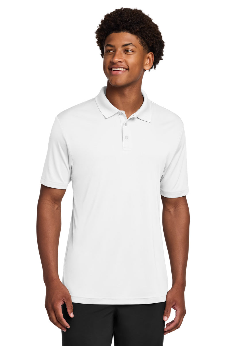 Sport-Tek PosiCharge Re-Compete Polo - White