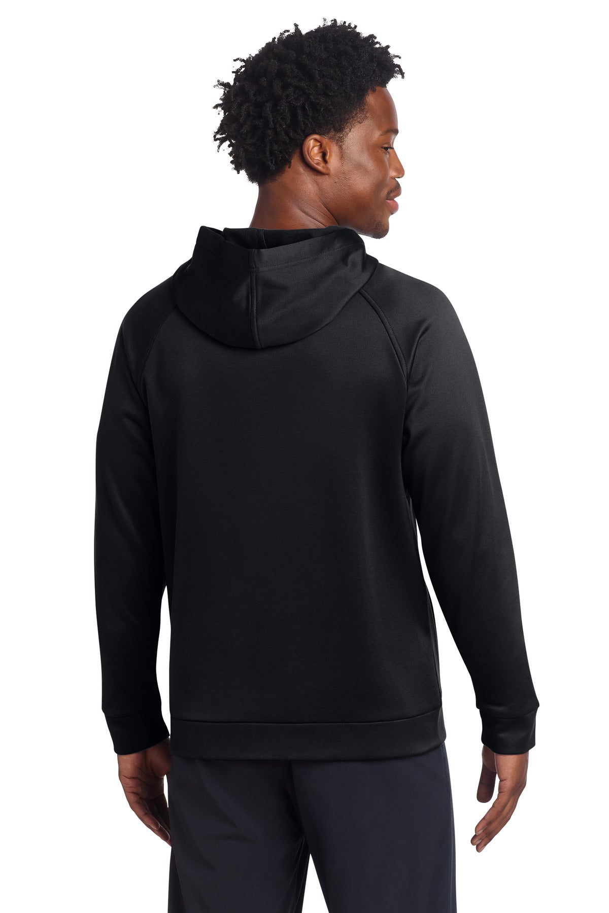Sport-Tek Re-Compete Fleece Pullover Hoodie - Black