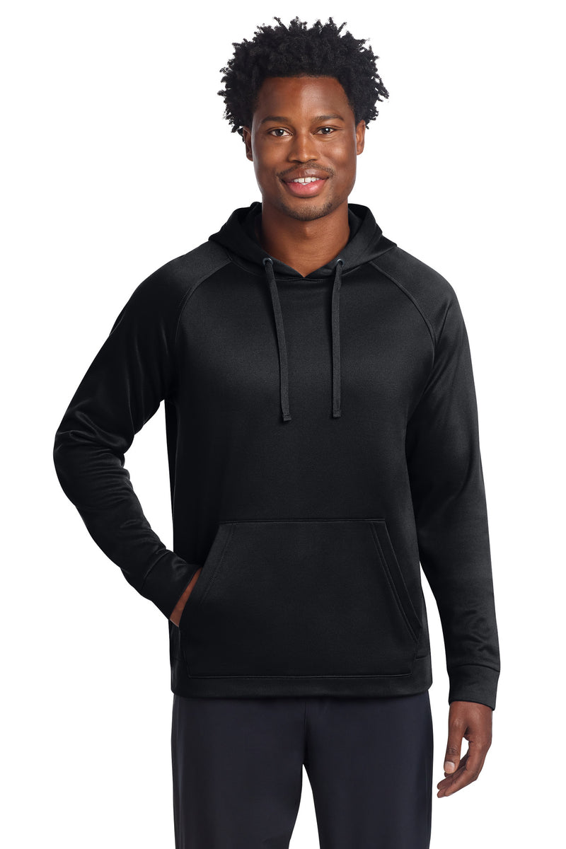 Sport-Tek Re-Compete Fleece Pullover Hoodie - Black
