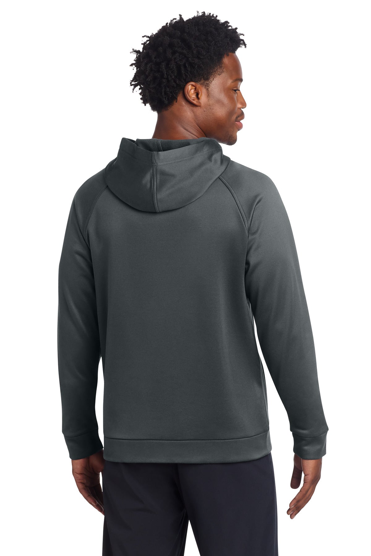 Sport-Tek Re-Compete Fleece Pullover Hoodie - Iron Grey