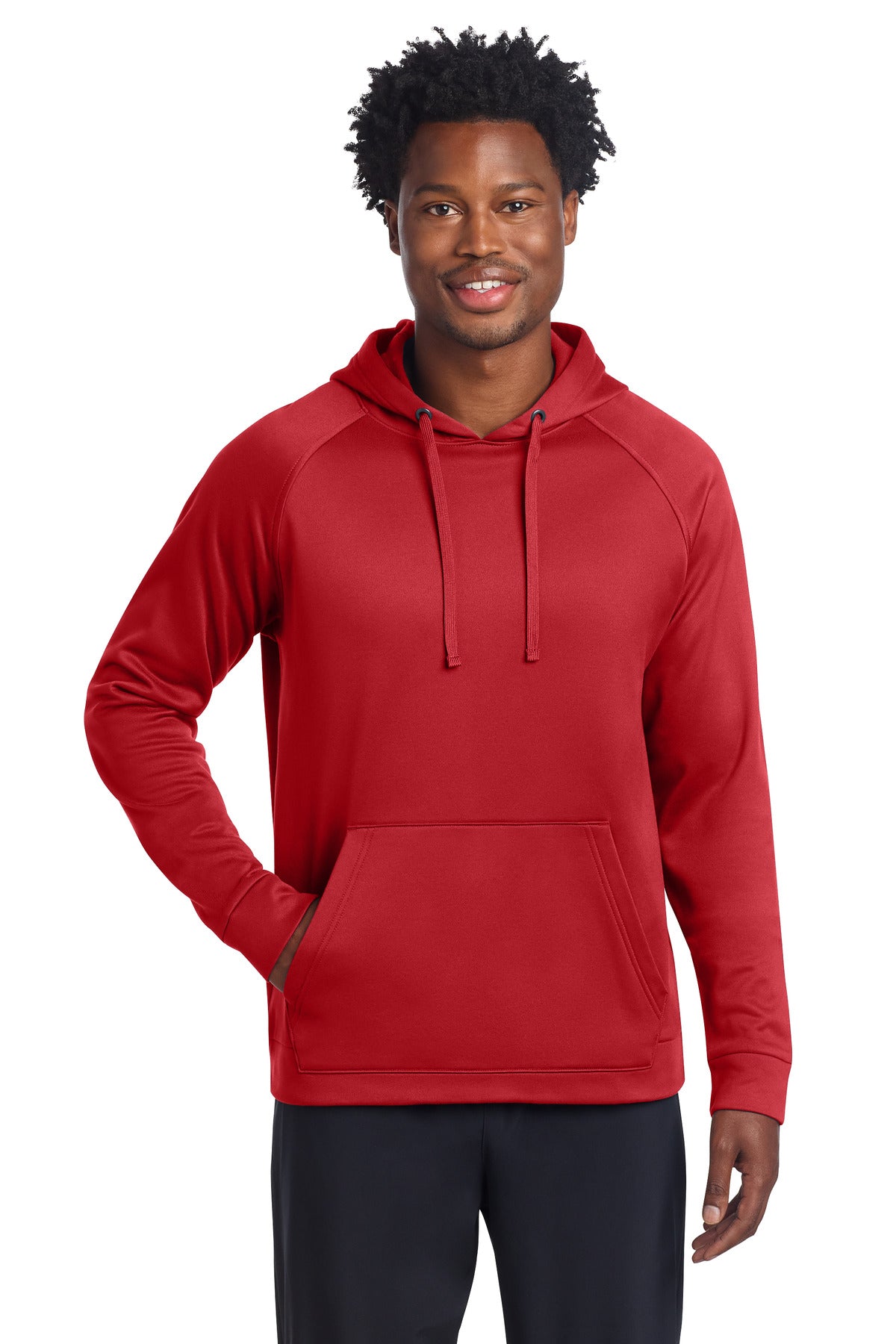 Sport-Tek Re-Compete Fleece Pullover Hoodie - True Red