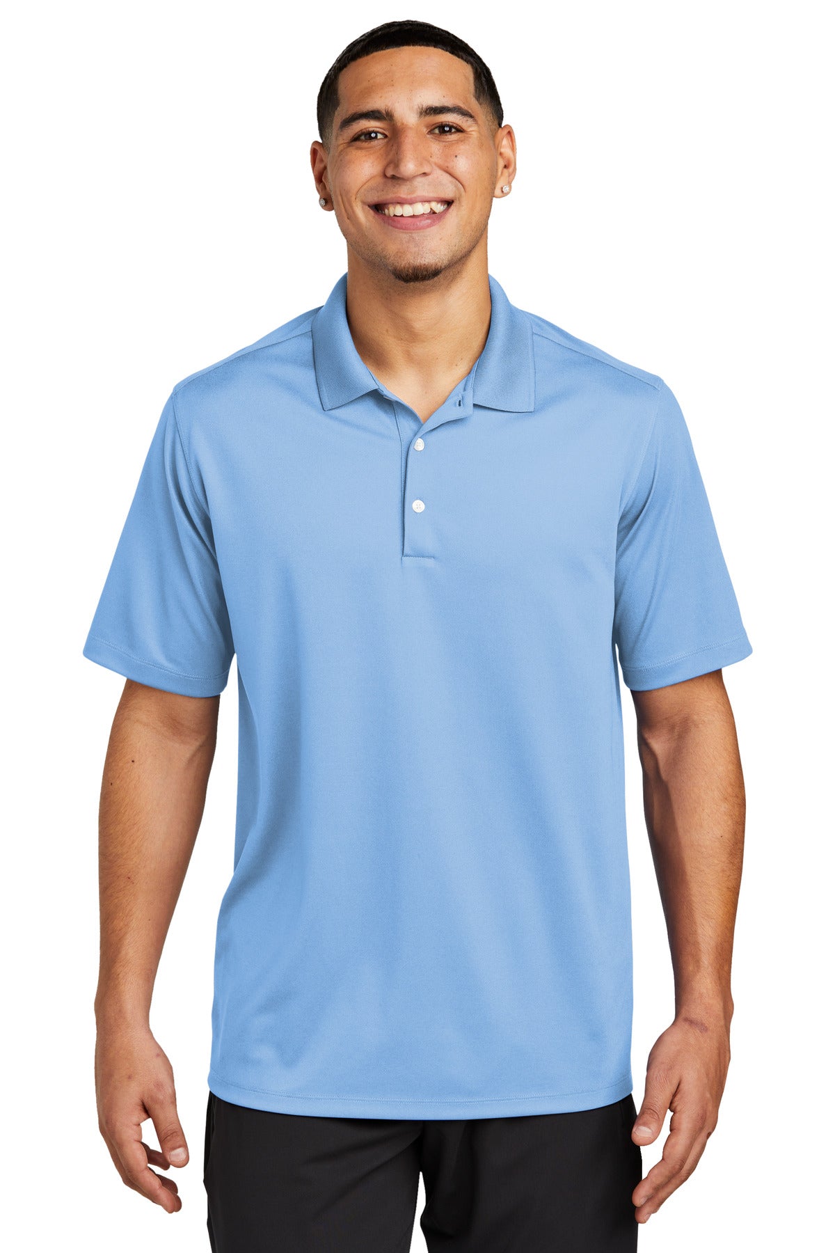 Sport-Tek UV Micropique Polo - Carolina Blue