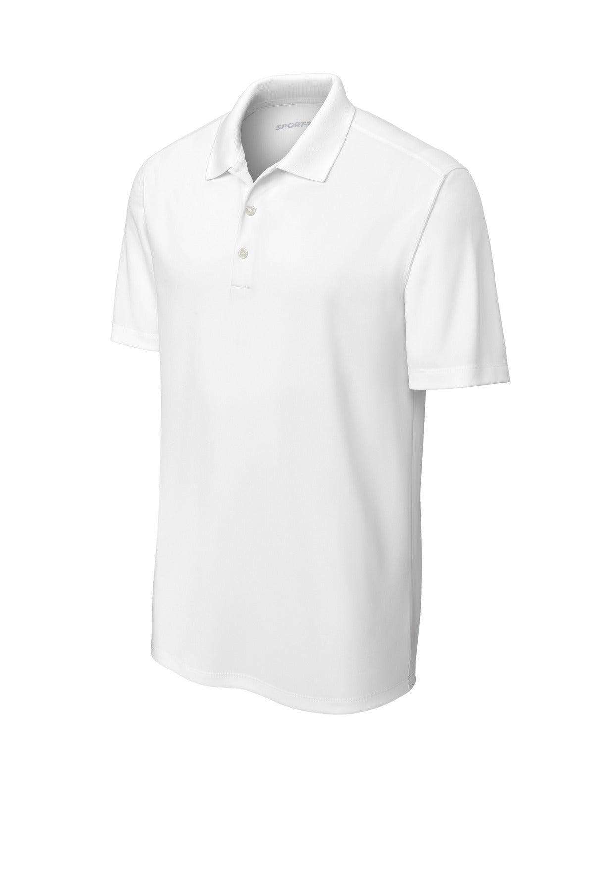 Sport-Tek UV Micropique Polo - White