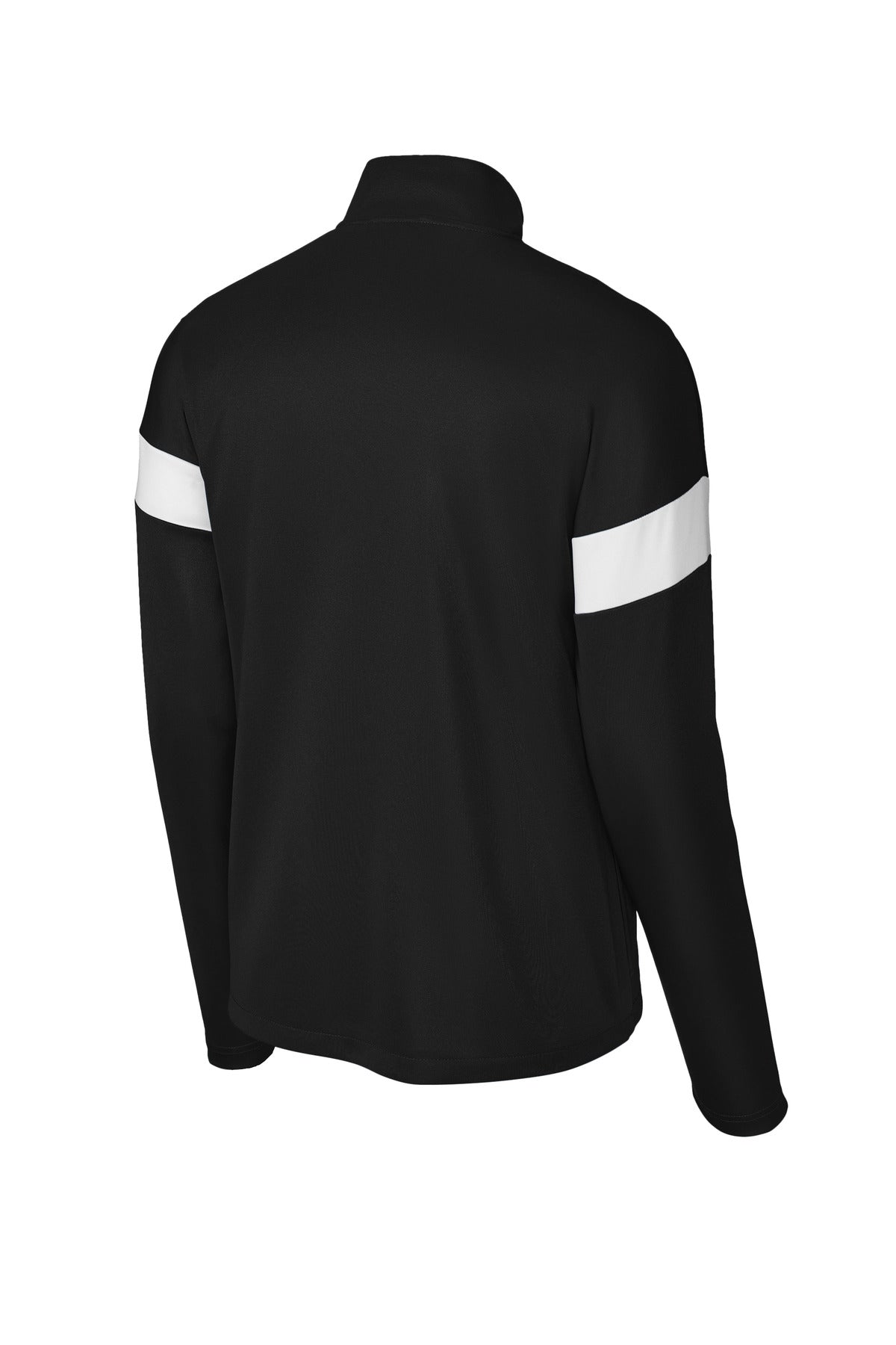 Sport-Tek Travel Full-Zip Jacket - Black/ White
