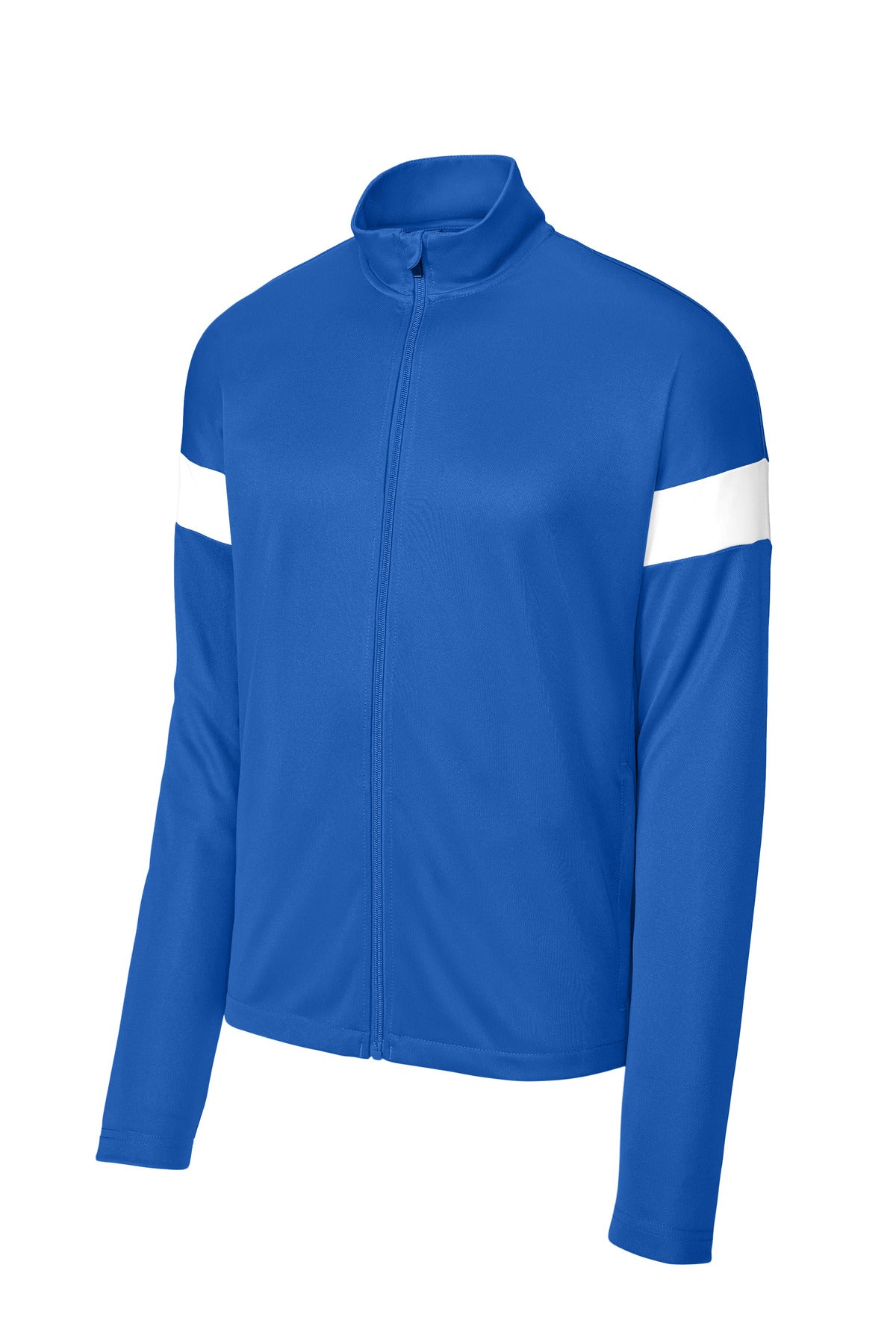 Sport-Tek Travel Full-Zip Jacket - True Royal/ White