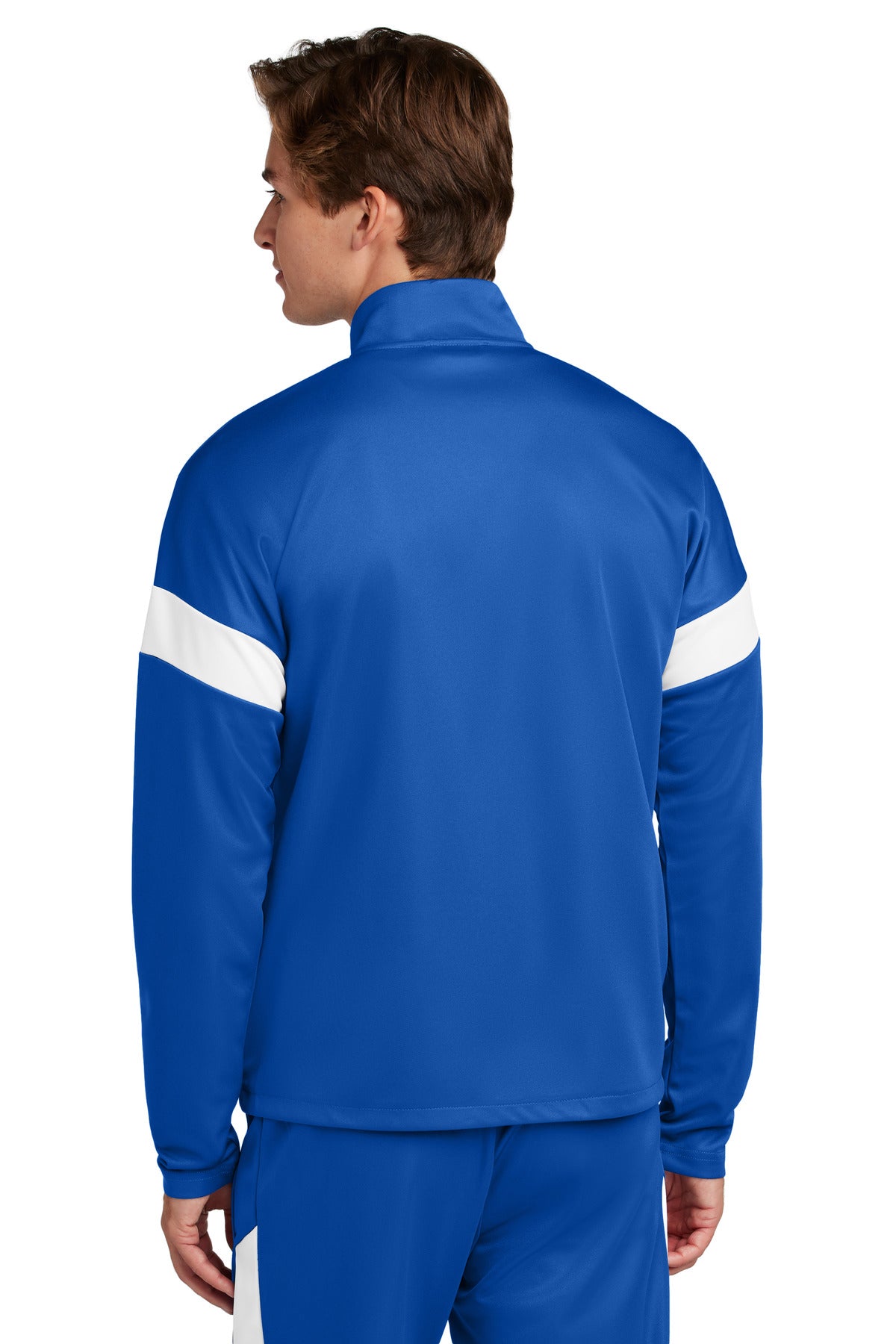 Sport-Tek Travel Full-Zip Jacket - True Royal/ White