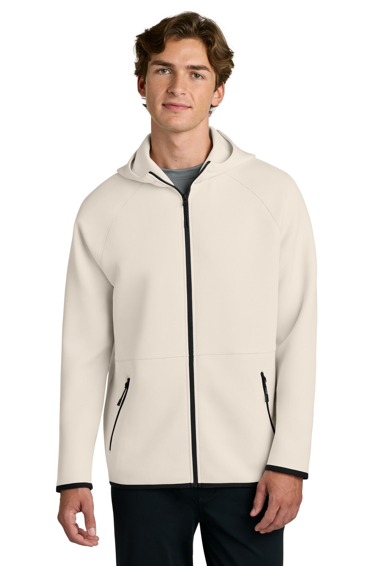 Sport-TekPhenom Full-Zip Hoodie - Ecru