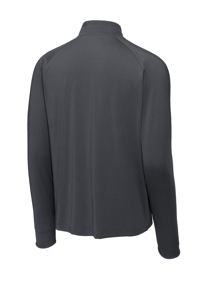 Sport-Tek Sport-Wick Stretch 1/4-Zip Pullover - Charcoal Grey
