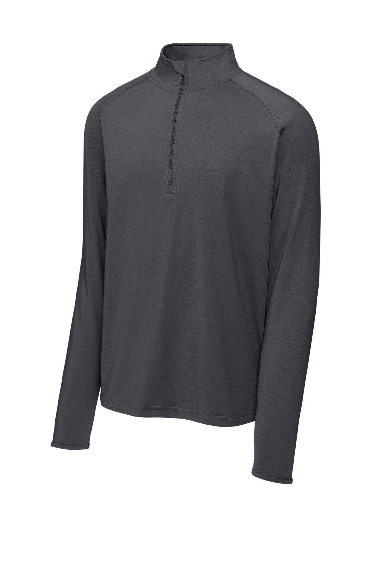 Sport-Tek Sport-Wick Stretch 1/4-Zip Pullover - Charcoal Grey