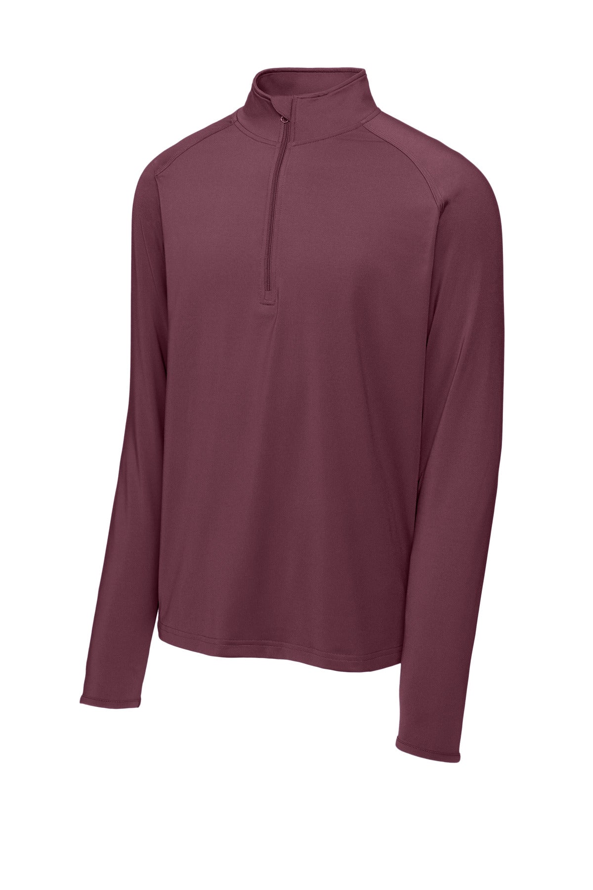 Sport-Tek Sport-Wick Stretch 1/4-Zip Pullover - Maroon