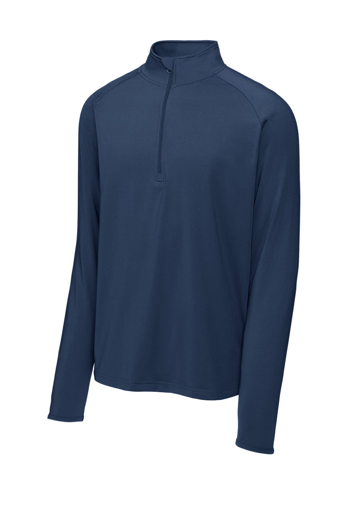 Sport-Tek Sport-Wick Stretch 1/4-Zip Pullover - True Navy