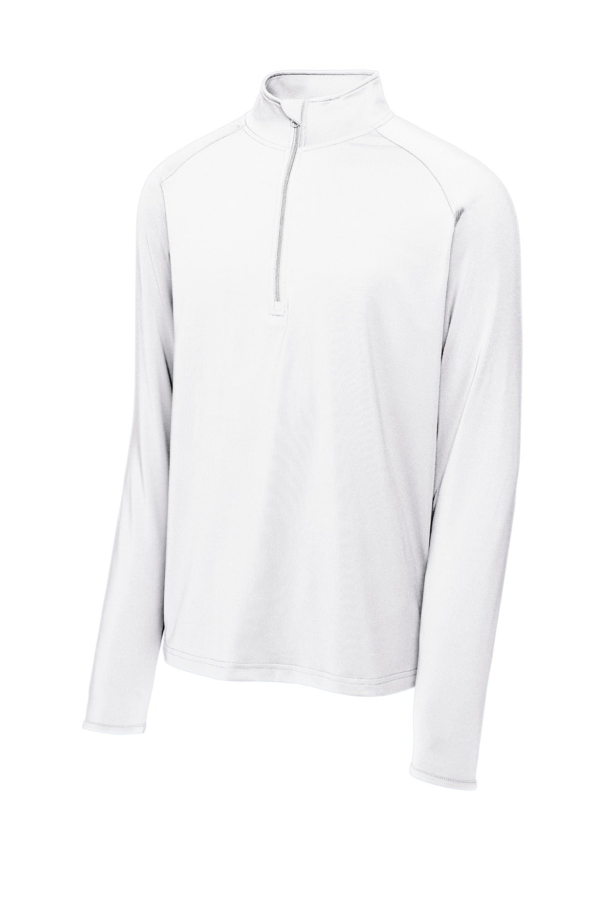 Sport-Tek Sport-Wick Stretch 1/4-Zip Pullover - White