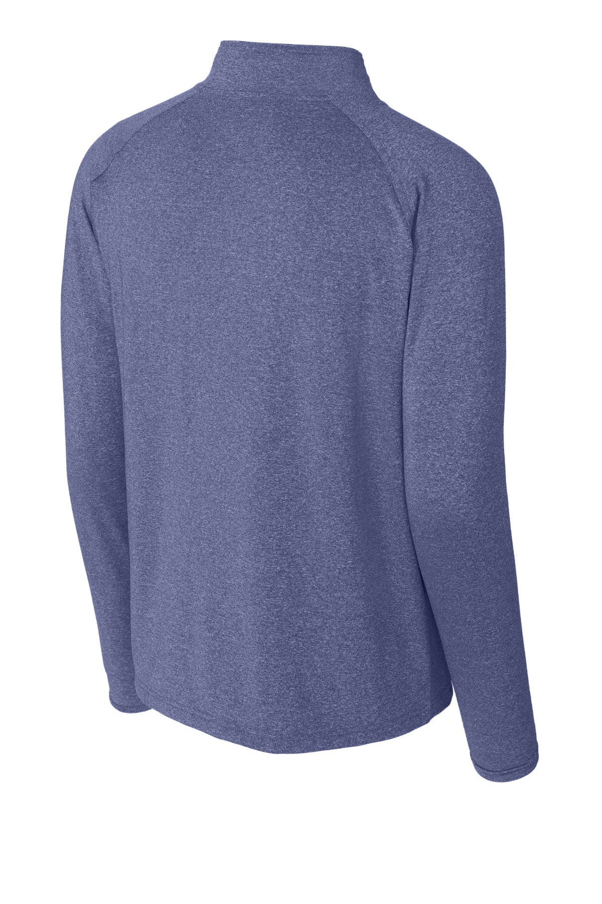 Sport-Tek Sport-Wick Stretch 1/4-Zip Pullover - True Navy Heather