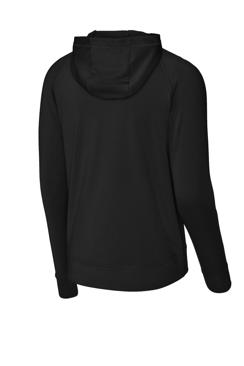 Sport-Tek Sport-Wick Stretch 1/2-Zip Hoodie - Black