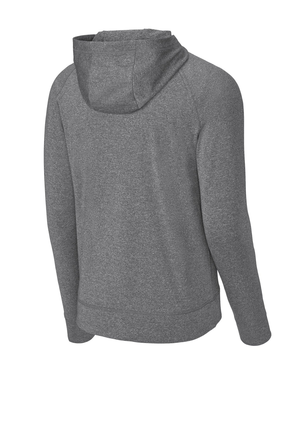Sport-Tek Sport-Wick Stretch 1/2-Zip Hoodie - Charcoal Grey Heather