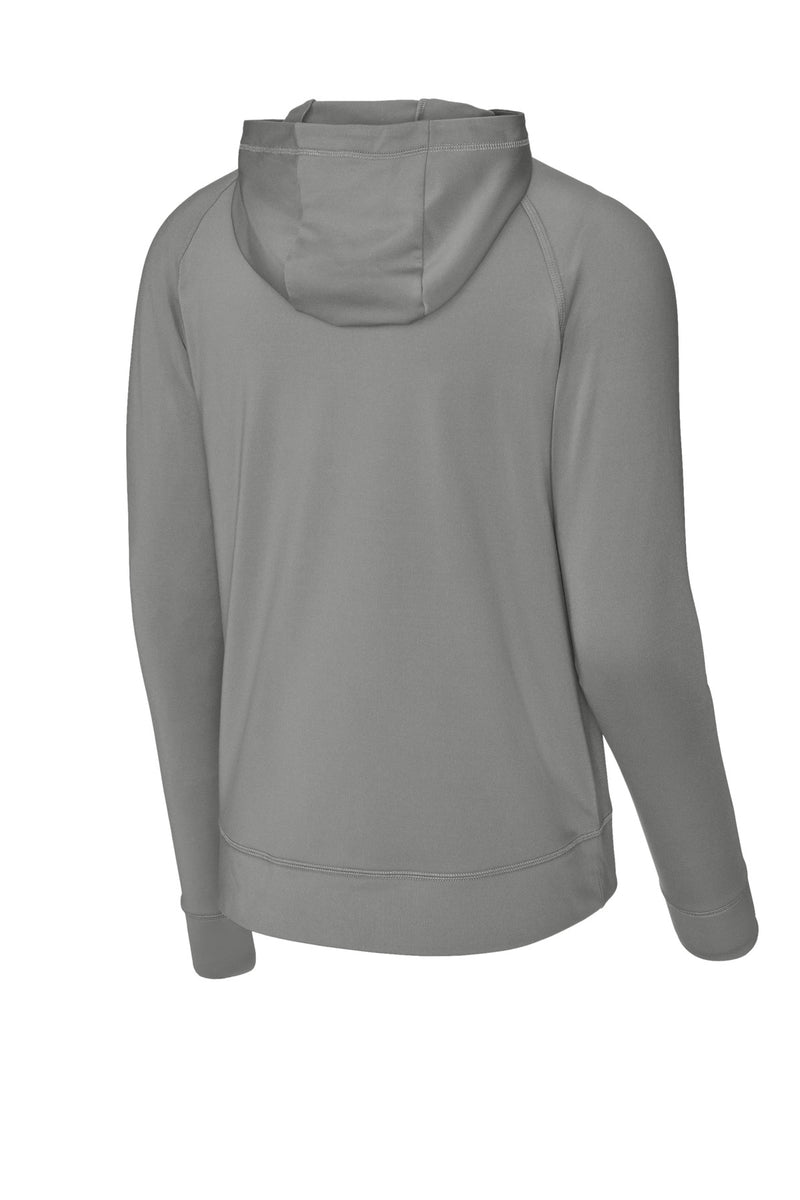 Sport-Tek Sport-Wick Stretch 1/2-Zip Hoodie - Charcoal Grey