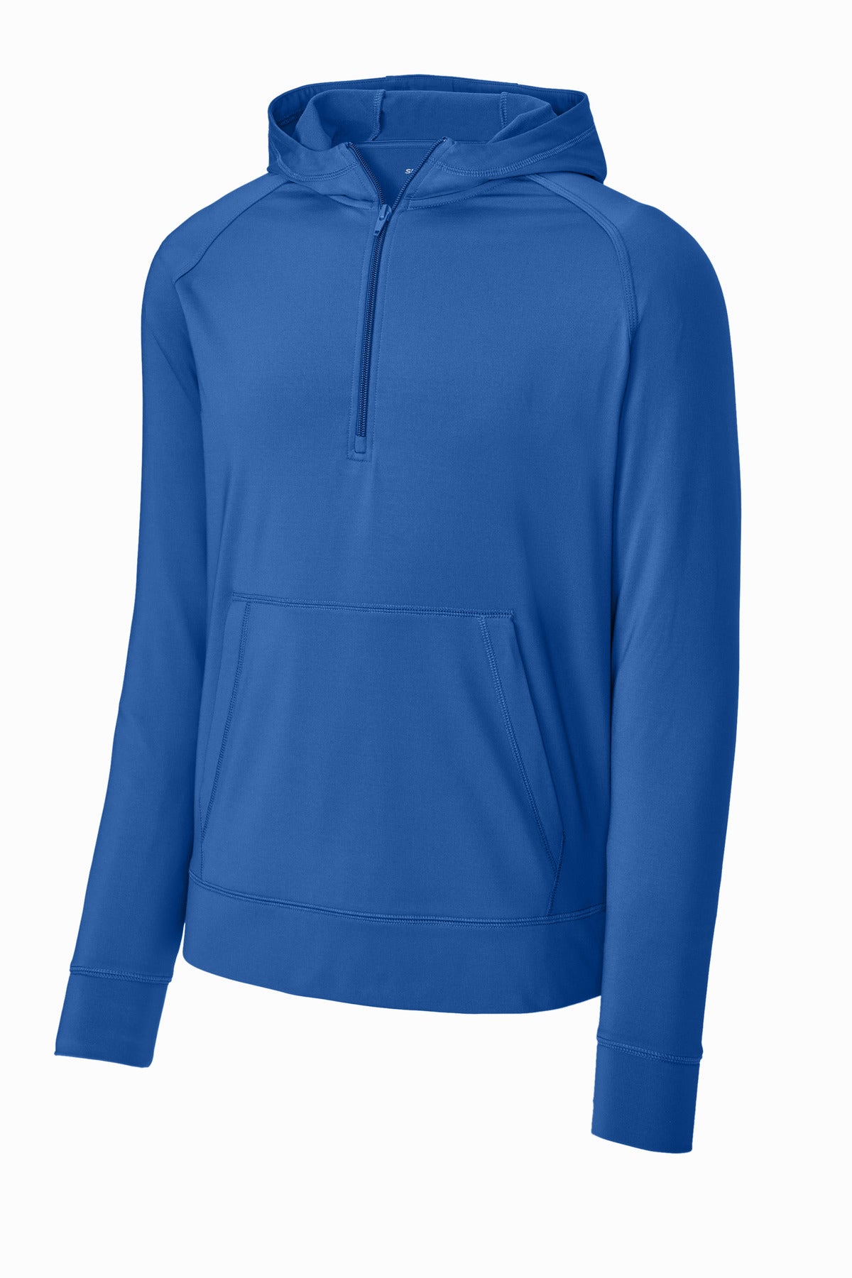 Sport-Tek Sport-Wick Stretch 1/2-Zip Hoodie - True Royal