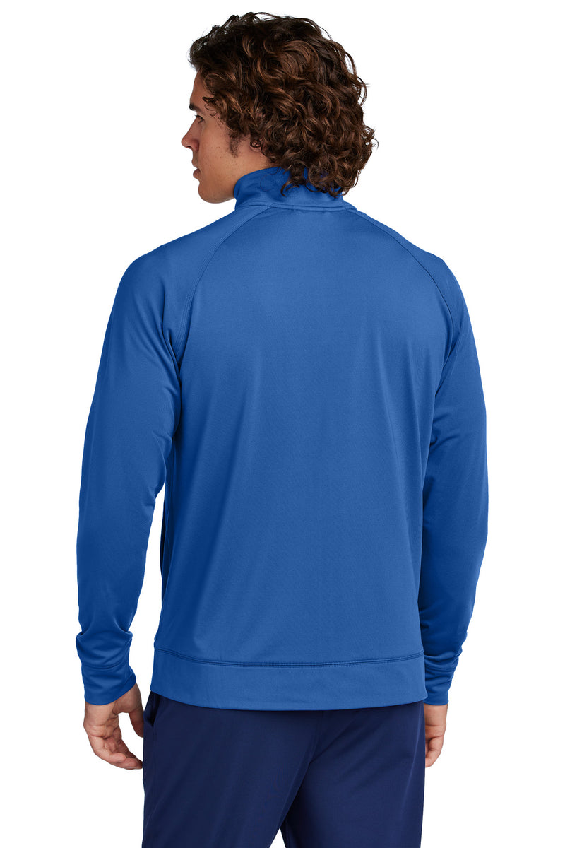 Sport-Tek Sport-Wick Stretch Full-Zip Cadet Jacket - True Royal