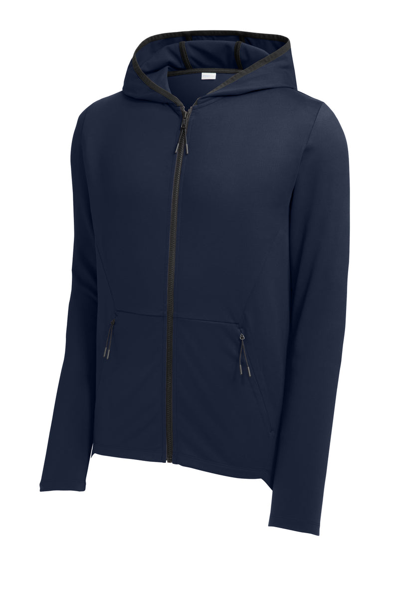 Sport-Tek Circuit Hooded Full-Zip - True Navy