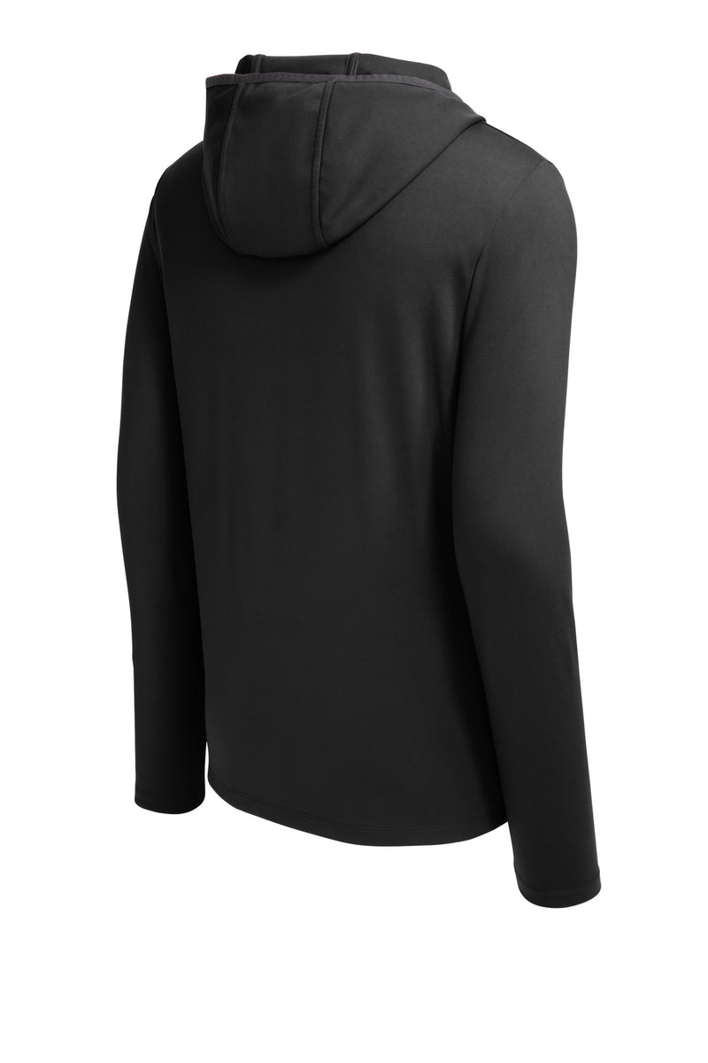 Sport-Tek Circuit Hooded Full-Zip - Deep Black