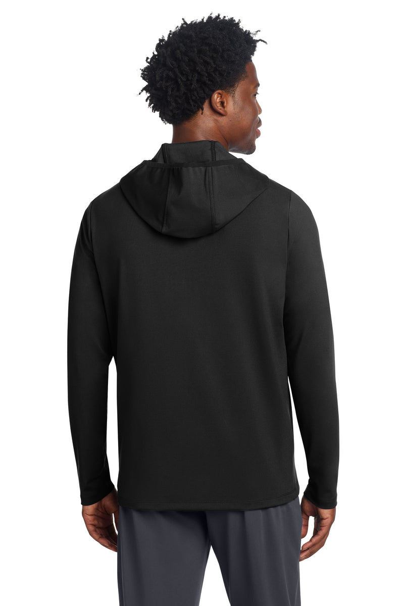 Sport-Tek Circuit Hooded Full-Zip - Deep Black